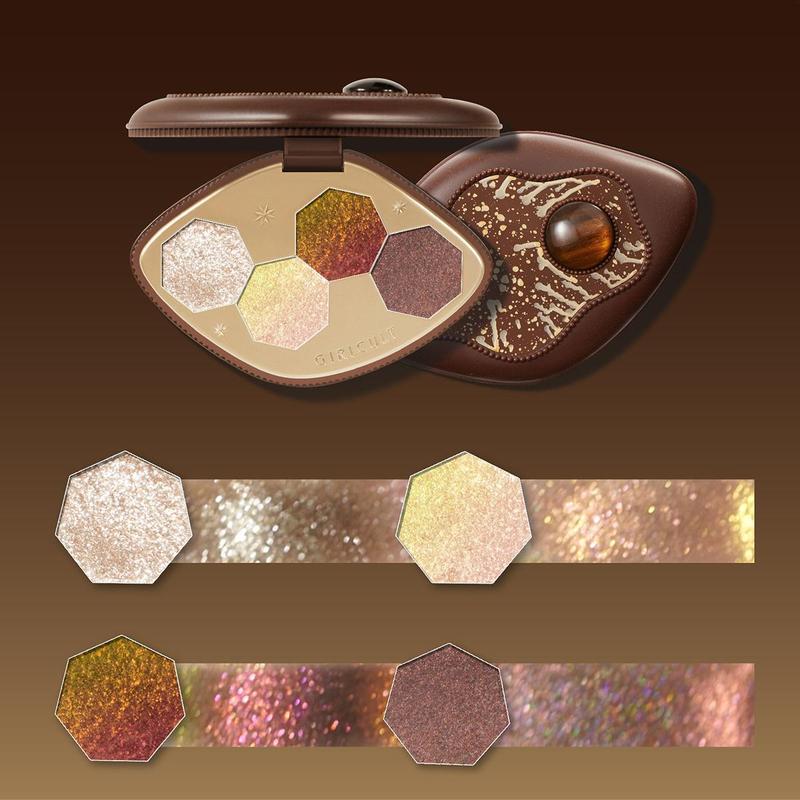 4 Color Makeup Eyeshadow Palette, Shimmering Eye Shadows Makeup Palette, High Pigmented Eyeshadow Powder, Long Lasting Shimmering Eye Shadows Makeup Products, Compact Cosmetic Products,  Eyeshadow Set