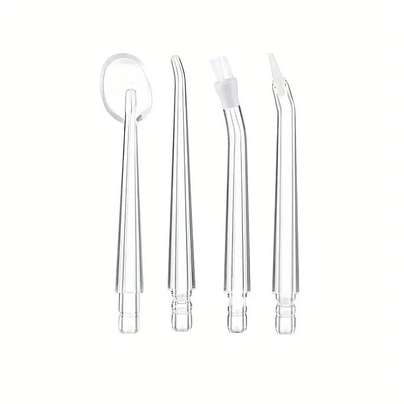 Replacement Heads for Water Flosser, 4 Counts set Standard & Orthodontic Nozzle, Oral Irrigator Nozzle for Teeth Cleaning & Oral Care