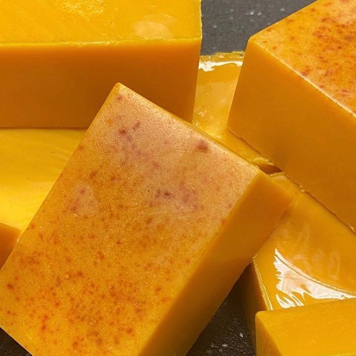 3PCS Lemon Turmeric KojicAcid Soap, Turmeric & Kojic Acid Soap, Kojic Acid Soap, Soap Body CareBody Wash Lemon Flawless Organic