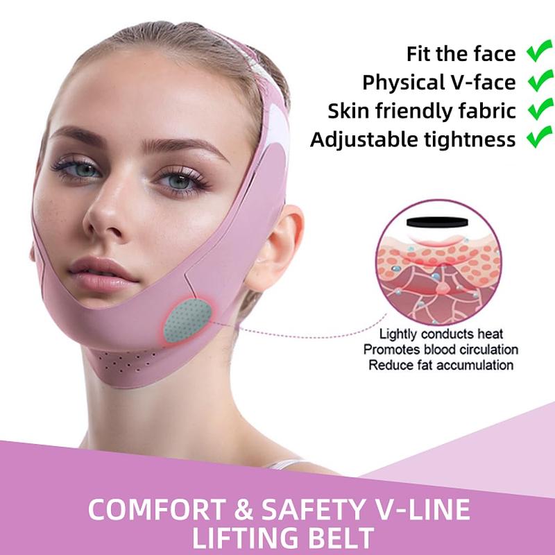 Graphene V-line Mask, Chin Up Mask, V Shaped Face Mask, Jaw Exerciser, Double Chin Face Thining Band, Face Lifting & Firming Tool, Christmas Gift