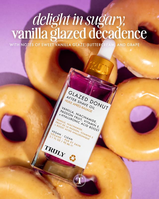 Glazed Donut After Shave Oil - Hydrating Sensitive Skin