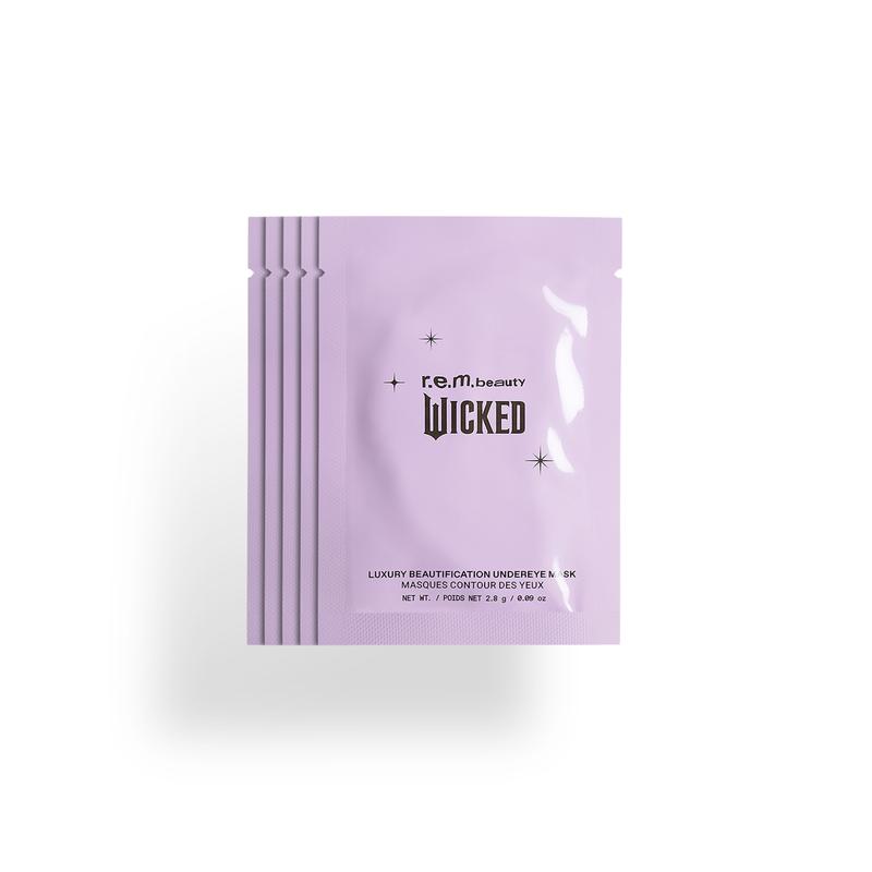 r.e.m. beauty × Wicked luxury beautification undereye masks