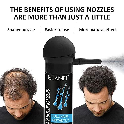 Hair Fibers for Thinning Hair, Natural Formula Hair Fiber, Conceals Hair Loss & Look Younger hair fibers hair products for men hair fiber spray hair fibers for thinning hair men boldify hair fibers Men's Beard