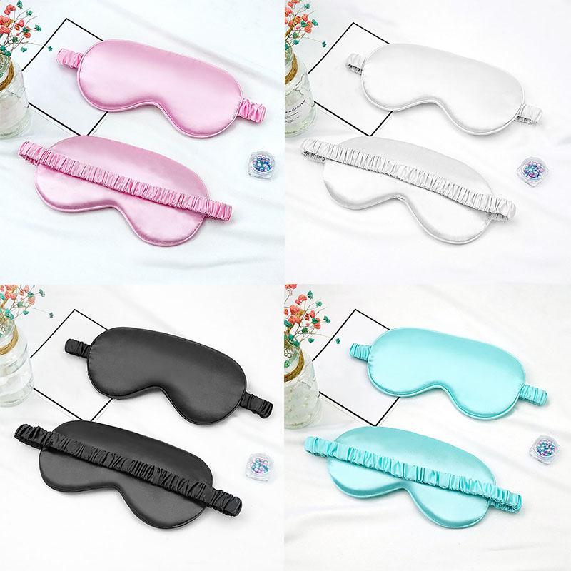 Sleeping Eye Mask, 4pcs set Adjustable Sleeping Eye Mask, Lightweight Soft Eye Cover, Eye Shade for Travel & Nap