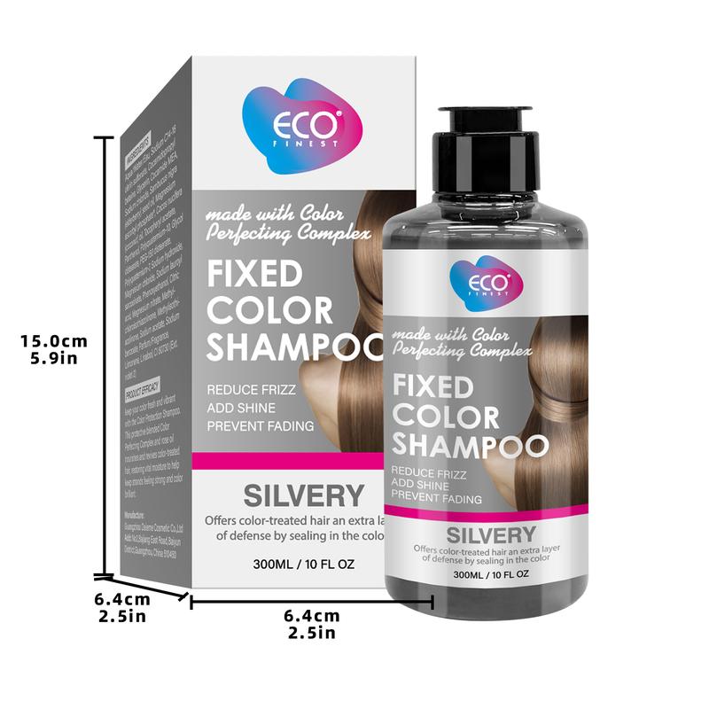 FINEST Hair Dye Shampoo Color Protecting Shampoo Dark   For Blonde, Silver & Grey Hair - Fights brassiness, allowing your hair to retain its Haircare