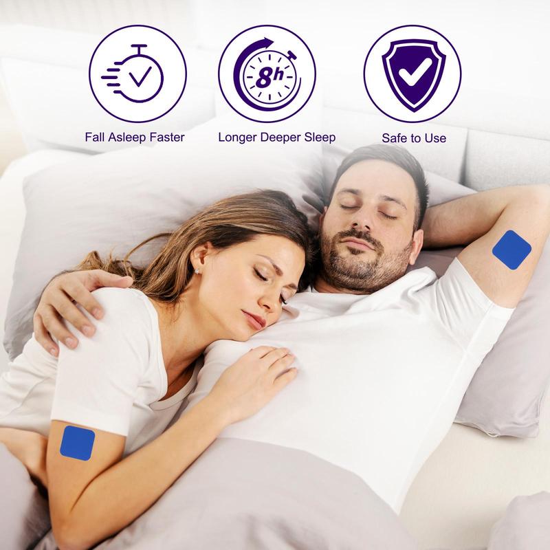 Sleep Patches, 60pcs box Natural Sleeping Patches, Sleep Aid Patches, Stress Relief Patches, Skin Care Tools for Adults