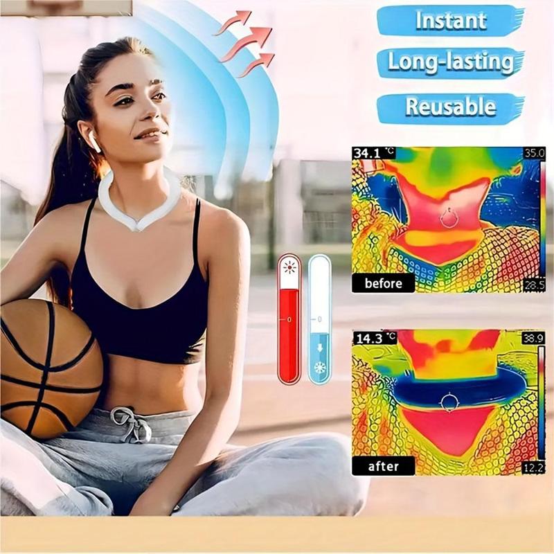 Cold Neck Ring, Summer Cooling Neck Ring, Outdoor Activities And Exercise Cooling Neck Ring, Cool Stuff