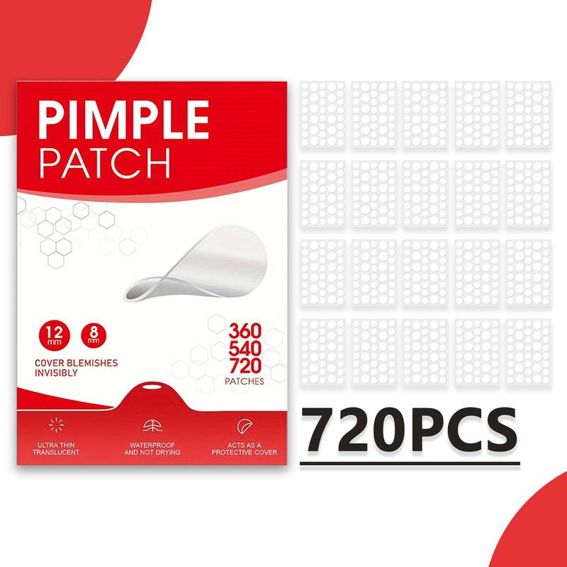 Pimple Patch,  Hydrocolloid Acne Cover Patches, Invisible Acne Patches, Facial Skin Care Products for Women & Men