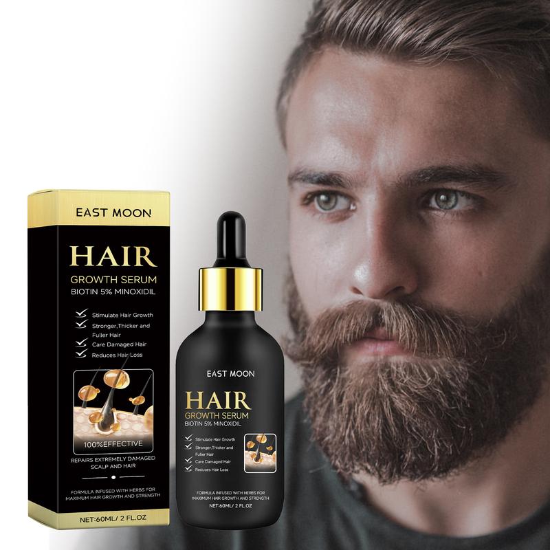 East Moon Beard Hair Conditioner Men's Beard Hair Nourishing and Strengthening Beard Conditioner Hair Care Ginseng Moisturizing Comfort