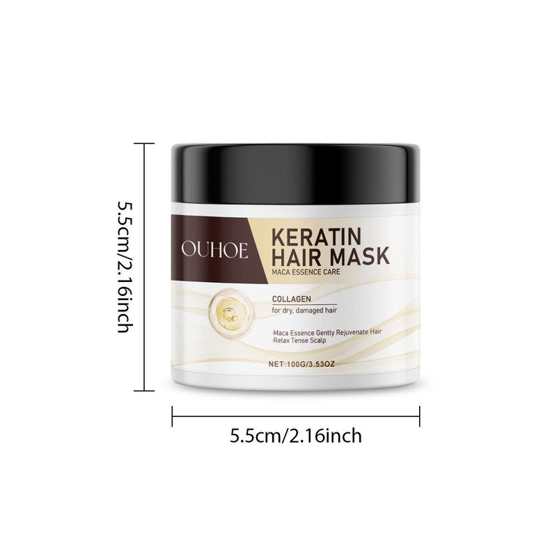 100g Collagen Hair Mask, Hair Deep Nourishing Conditioner Mask, Hair Styling Product, Hair Care & Styling Product for Women & Men