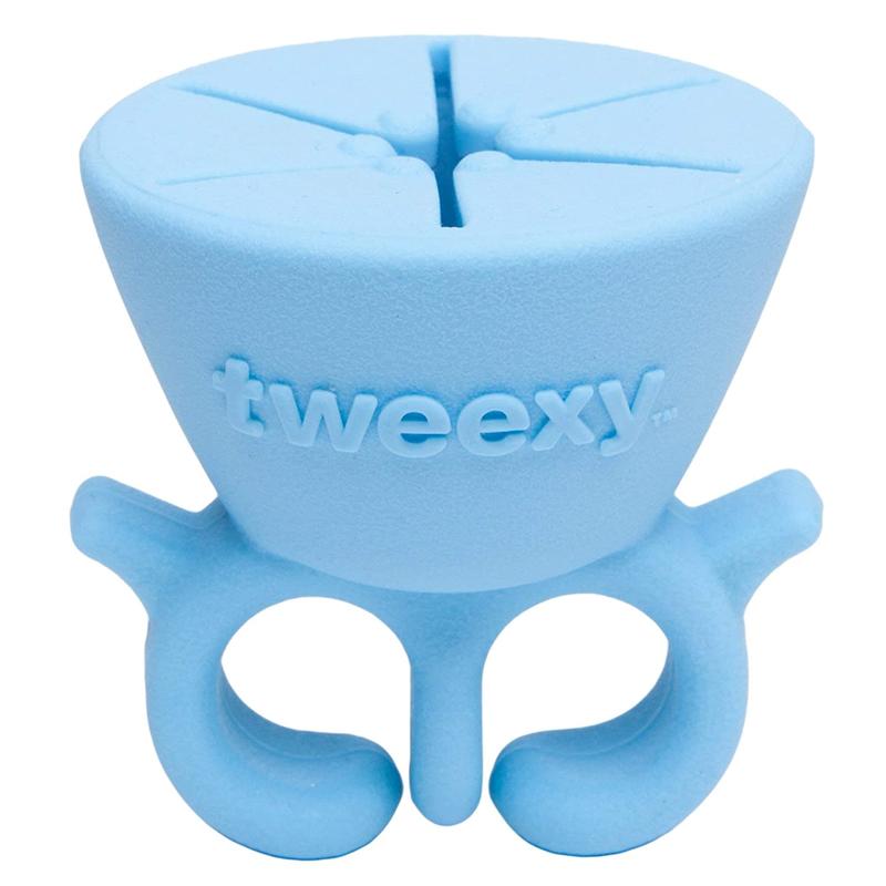 Tweexy Wearable Nail Polish Holder Ring | Silicone Nail Care Tool for Manicure & Pedicure, Nail Art, and Fingernail Painting – Ideal Gift for Teens