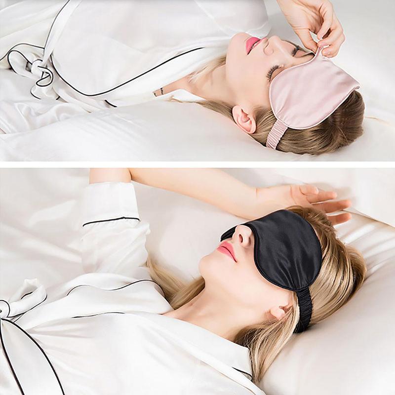 Sleeping Eye Mask, 4pcs set Adjustable Sleeping Eye Mask, Lightweight Soft Eye Cover, Eye Shade for Travel & Nap