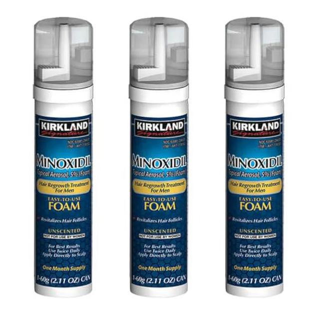 Kirkland Signature Minoxidil Foam for Men