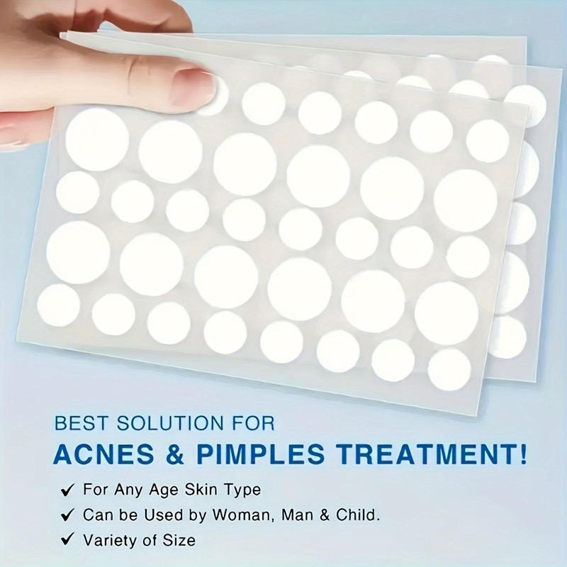 Pimple Patch,  Hydrocolloid Acne Cover Patches, Invisible Acne Patches, Facial Skin Care Products for Women & Men