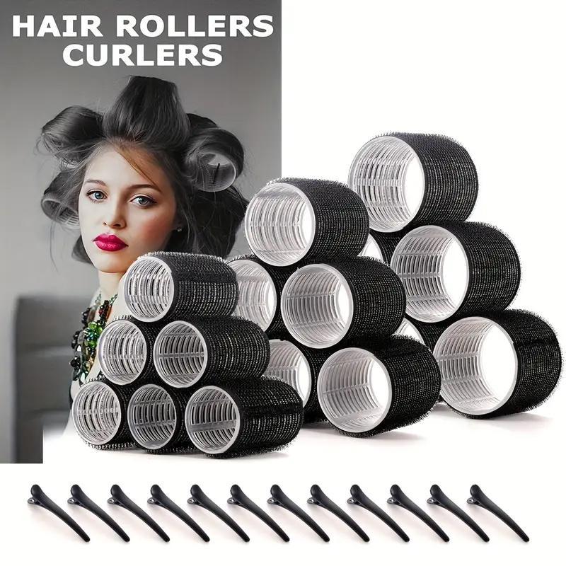 Heatless Hair Curler Set, 30pcs 60pcs Self Grip Hair Roller, Self Holding Rollers, Hair Rollers for Salons and Home, Summer Hair Styling Tool, Gift for Women, Hair Products, Christmas Gift