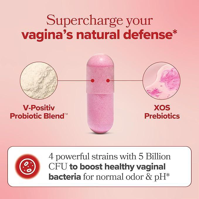 Women's Vaginal Probiotics - PH Balance & Prebiotics with Lactobacillus Blend - Promote Healthy Vaginal Flora