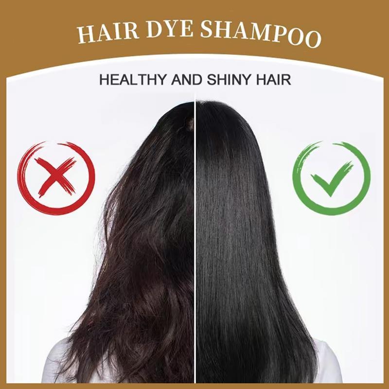 AngeRose Hair Color Shampoo, Instant Grey Hair Coverage, Multi-Color: Wine Red, Chestnut Brown, Nature Black, Perfect Gifts for Women&Men color shampoo 3-in-1 hair