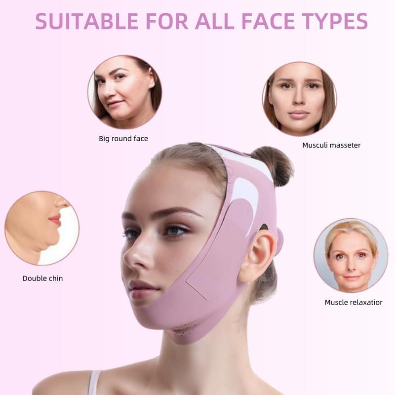 Graphene V-line Mask, Chin Up Mask, V Shaped Face Mask, Jaw Exerciser, Double Chin Face Thining Band, Face Lifting & Firming Tool, Christmas Gift