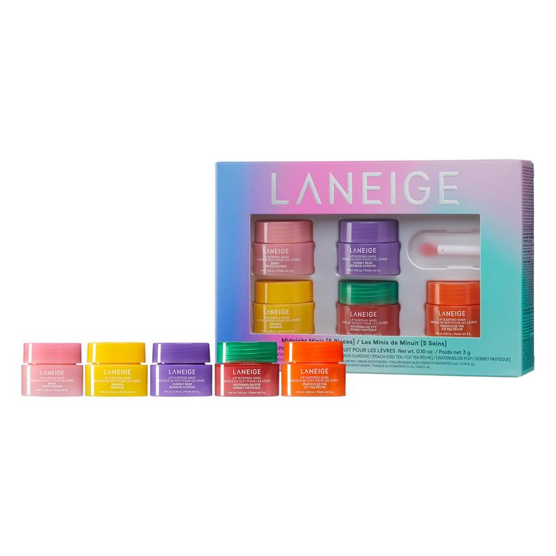 LANEIGE Lip Sleeping Mask: Nourish, Hydrate, Vitamin C, Murumuru & Shea Butter, Antioxidants, Flaky, Dry Lips