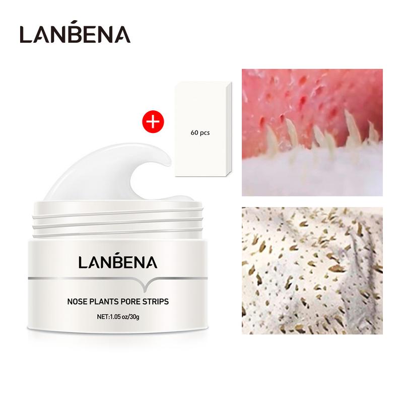 LANBENA Blackheads & Whiteheads Removal Mask: 30g of Powerful Exfoliation, Nasal Patch for Deep Blackhands Cleansing – Unlock Clearer Skin with Gentle and Effective Pore Care. Skincare Aloe Peeling Gel Comfort