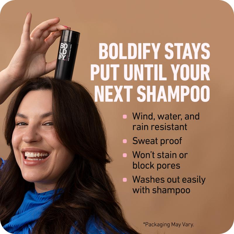 BOLDIFY Hair Thickening Fibers for a Fuller Look