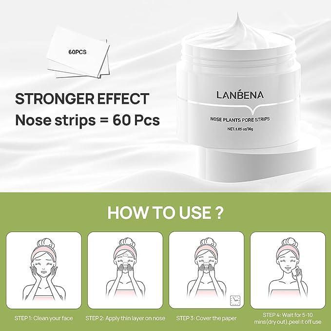 1 Piece Merry Portable Nose Pore-Cleansing Mask with 60pcs Festive Face Papers: Professional Purifying Nose Blackhead Products - A Perfect Christmas Gift for Women and Men