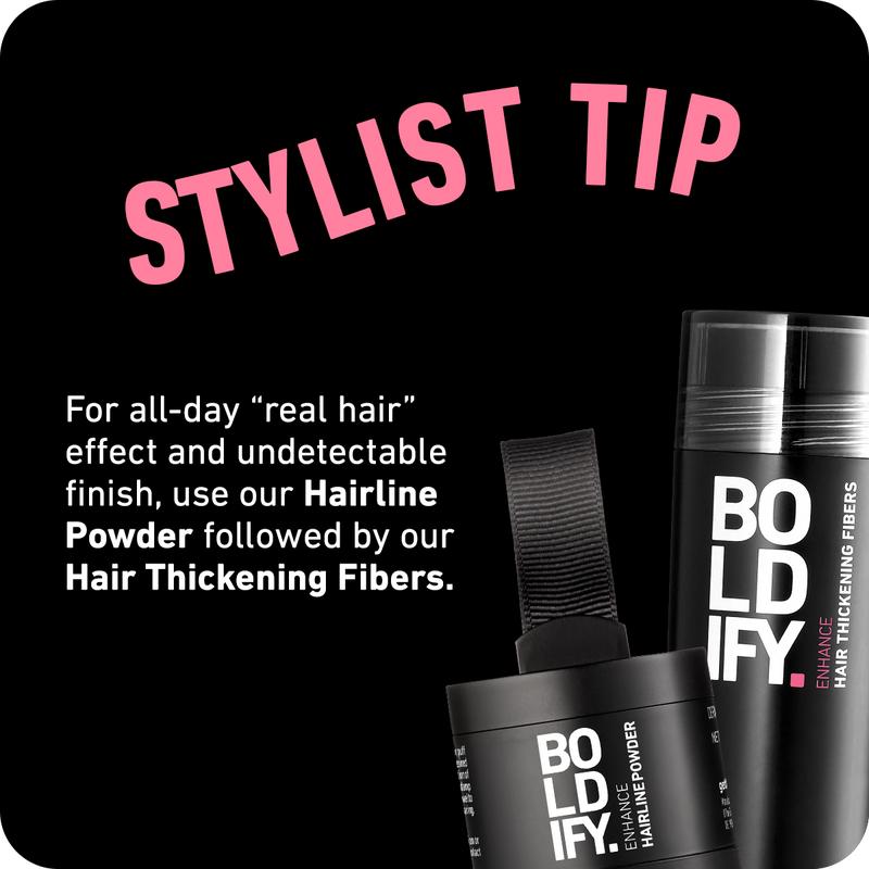 BOLDIFY Hair Thickening Fibers for a Fuller Look