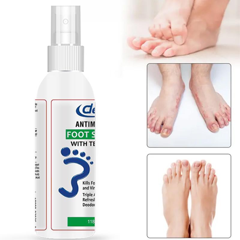 dearZalo Tea Tree Oil Infused Foot Sanitizer Spray,Foot Support,Foot Treatment.