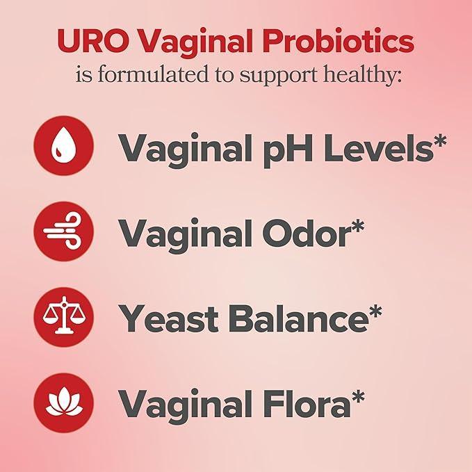 Women's Vaginal Probiotics - PH Balance & Prebiotics with Lactobacillus Blend - Promote Healthy Vaginal Flora