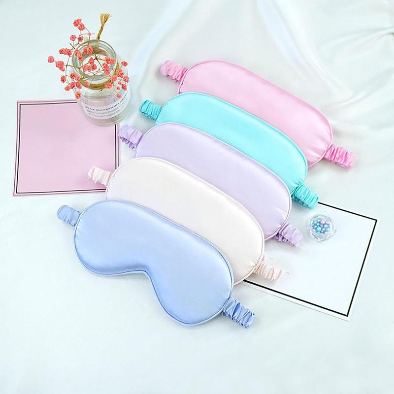 Sleeping Eye Mask, 4pcs set Adjustable Sleeping Eye Mask, Lightweight Soft Eye Cover, Eye Shade for Travel & Nap