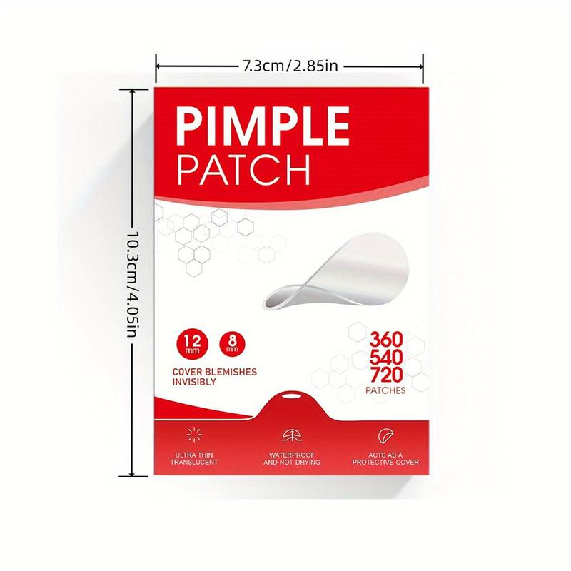 Pimple Patch,  Hydrocolloid Acne Cover Patches, Invisible Acne Patches, Facial Skin Care Products for Women & Men