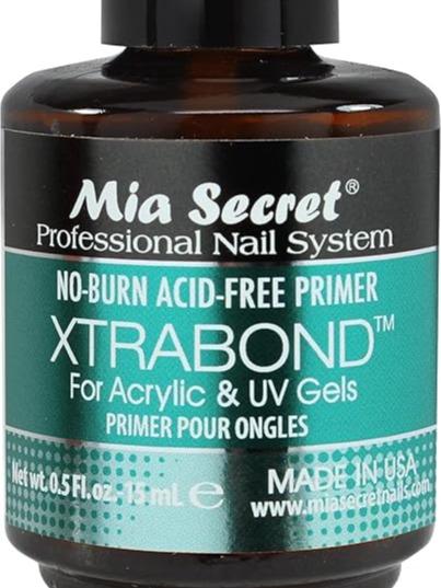 Mia Secret Nail Prep 0.5oz (NP-30) & Xtrabond Primer 0.5 oz (PR100) Acrylic Gel Nail Art Nail Care