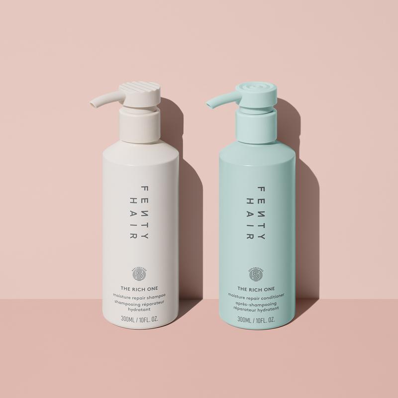 Fenty Hair Reparative Shampoo + Conditioner or Deep Conditioner Haircare Duo