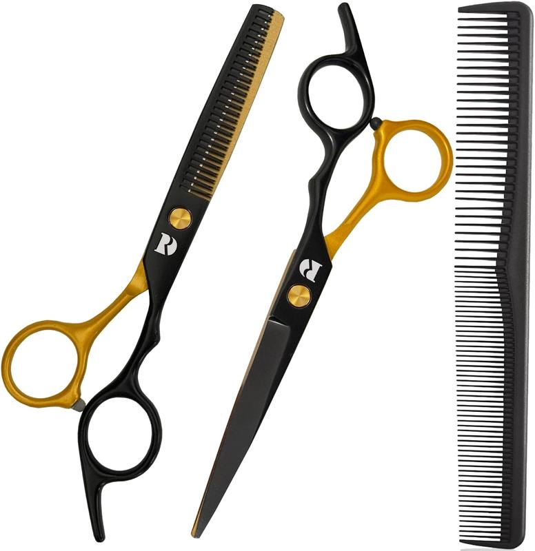 ,Professional   Shears 6.5 inch Length Salon Haircut ,Stainless Steel Hairdressing Shears With  Edge ,Haircutting  ()