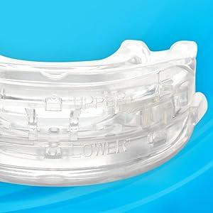 Tranquility PRO 2.0 Anti-Snoring Mouth Guard - Adjustable Mouthpiece - Night Time Teeth Mouth Guard & Sleeping Bite Guard for Bruxism and Stop Snoring - Custom Molding & Adjustability Comfort