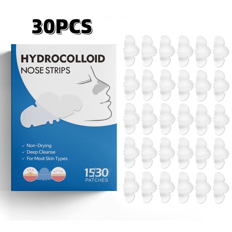 Hydrocolloid Nose Patch, 15 30pcs Nose Care Patch, Deep Cleansing Nose Strips, Nose Care Product for Women & Men