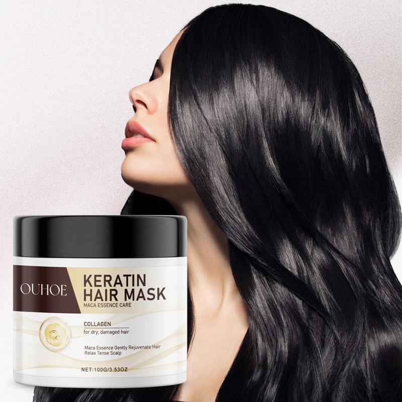 100g Collagen Hair Mask, Hair Deep Nourishing Conditioner Mask, Hair Styling Product, Hair Care & Styling Product for Women & Men