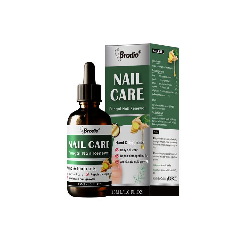 Ginger Nail Treatment Nail Support Nail Care Nail Repair, Strength Moisture Booster, Contains Organic Ingredient, Makes Nails Healthier, Moisturizes, Repairing and Thickening Nail Comfort Nail Polish