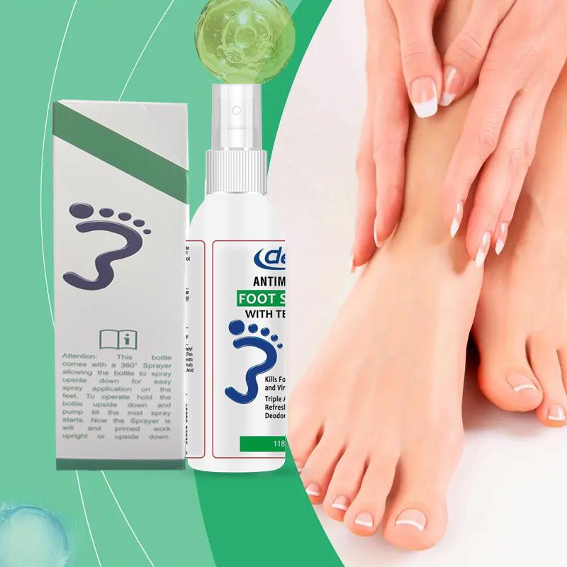 dearZalo Tea Tree Oil Infused Foot Sanitizer Spray,Foot Support,Foot Treatment.