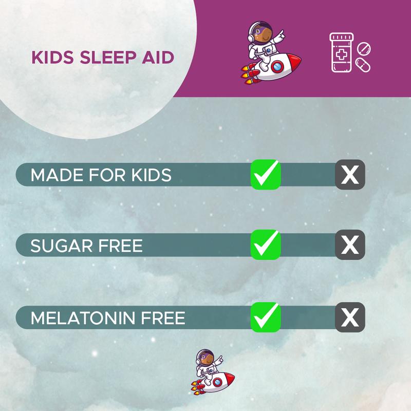 Aveela Melatonin Free Sleep Patches for Kids - Promotes Good Sleep