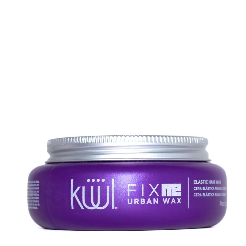 Kuul Fix Me Urban Wax Cera para peinar 3.52oz Purple Frost Elastic Hair Wax Hair Styling Haircare Gel