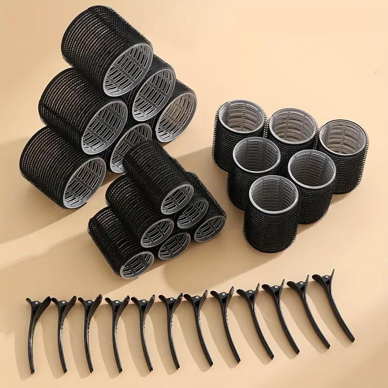 Heatless Hair Curler Set, 30pcs 60pcs Self Grip Hair Roller, Self Holding Rollers, Hair Rollers for Salons and Home, Summer Hair Styling Tool, Gift for Women, Hair Products, Christmas Gift