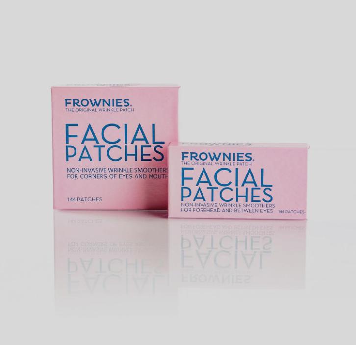 Hypoallergenic FROWNIES Forehead and Between the Eyes Wrinkle Patches for Sensitive Skin - 144 Patches for Smooth & Soften Forehead & Eyes Facial Comfort