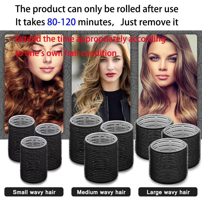 Heatless Hair Curler Set, 30pcs 60pcs Self Grip Hair Roller, Self Holding Rollers, Hair Rollers for Salons and Home, Summer Hair Styling Tool, Gift for Women, Hair Products, Christmas Gift