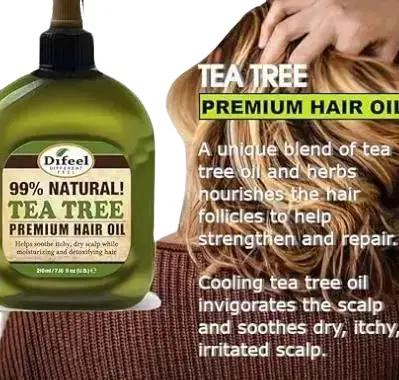 Difeel Tea Tree Premium Hair Oil 2.5 oz