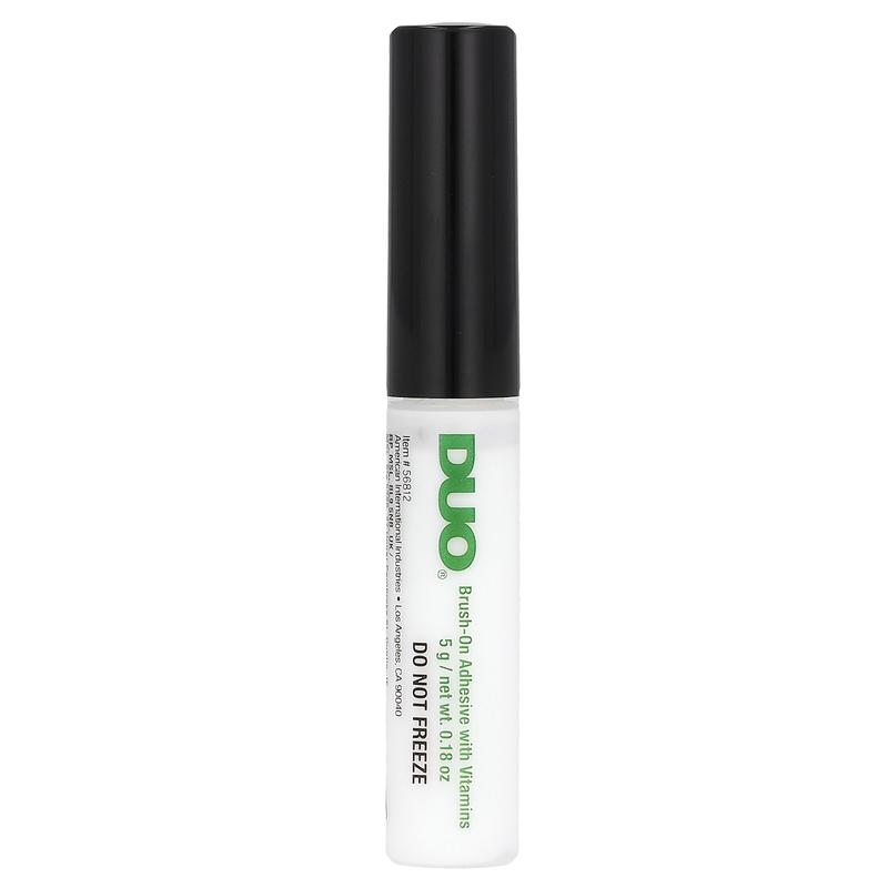 DUO Brush On Striplash Adhesive, White Clear,  0.18 oz (5 g)