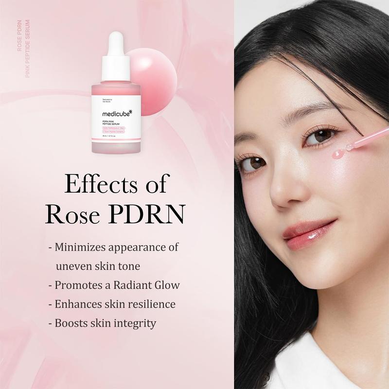 [Medicube Official] 310M K-beauty PDRN Spot Care SET ㅣ K-beauty Viral Glass Glow Device + Rose PDRN Pink Peptide Serum (Vegan)