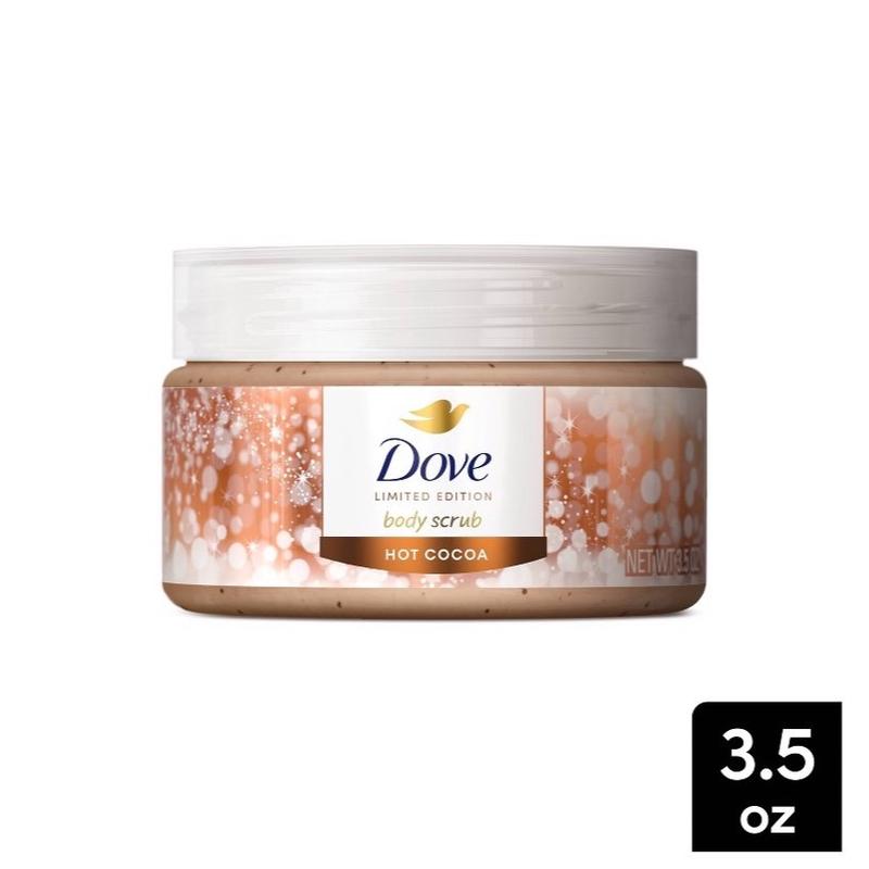 Dove Body Scrubs - Hot Cocoa Moisturizing Scrub Exfoliate Cream Cleanser Body Care Skin Repair Skin Care Cosmetic