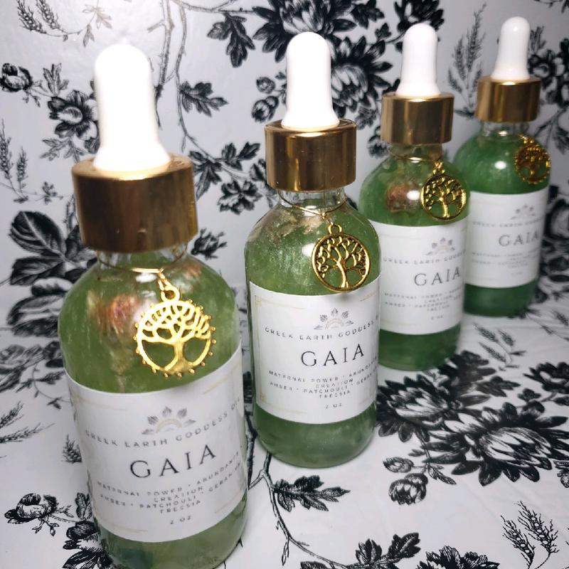 Gaia Goddess Manifestation body oil