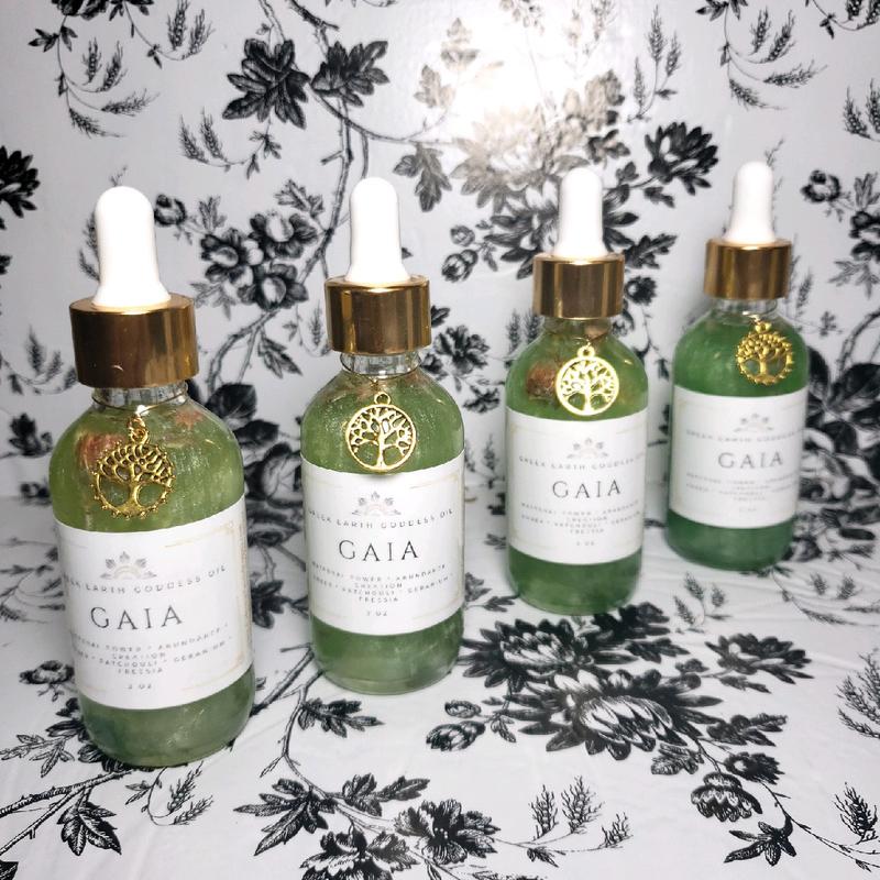 Gaia Goddess Manifestation body oil